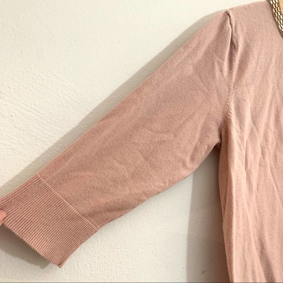 Liz Claiborne rose pink light sweater size L p - Picture 5 of 8